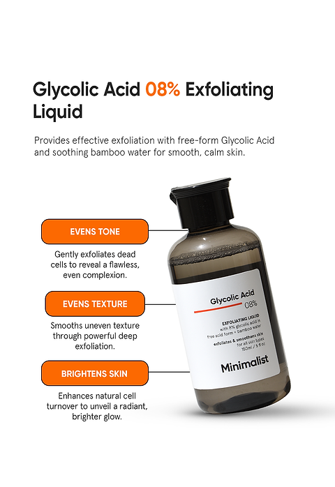 Glycolic Acid 8% Exfoliating Liquid