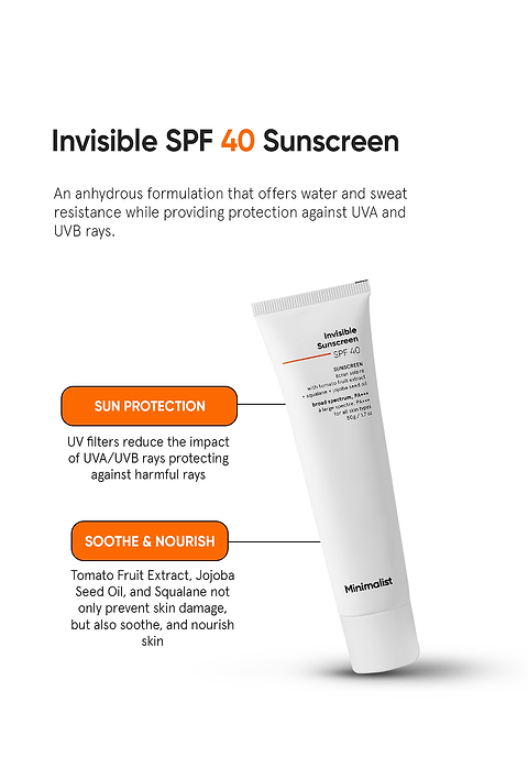 Invisible SPF 40 Sunscreen