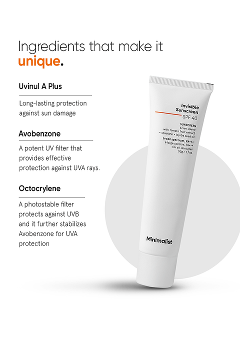 Invisible SPF 40 Sunscreen