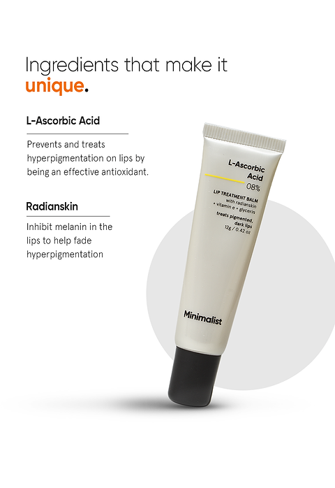 L-Ascorbic Acid 8% Lip Treatment Balm