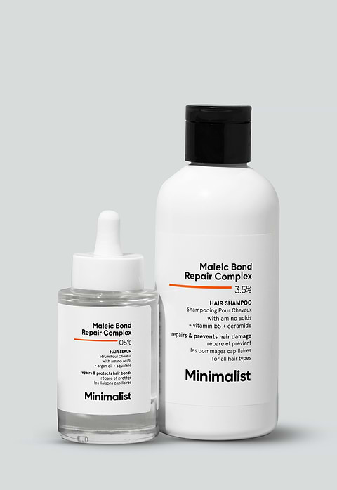 Maleic Bond Repair Complex Hair Serum & Shampoo Duo
