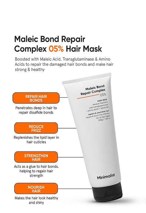 Maleic Bond Repair Complex 5% Hair Mask