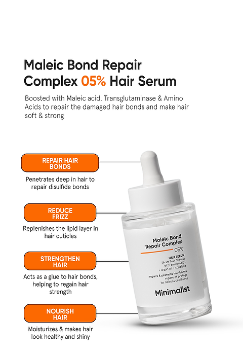 Maleic Bond Repair Complex 5% Hair Serum