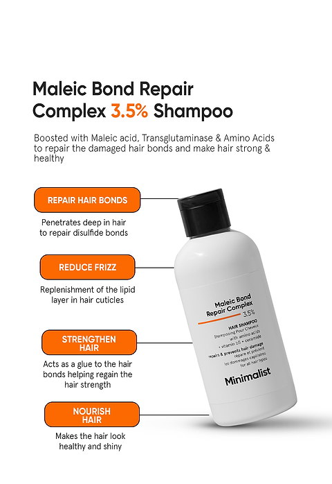 Maleic Bond Repair Complex 3.5% Hair Shampoo