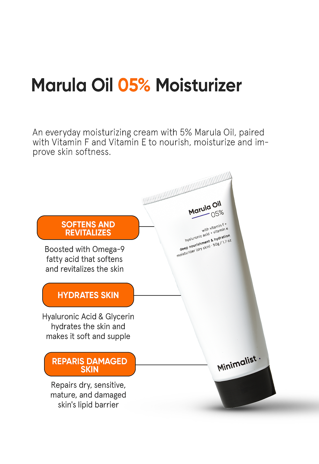 Marula Oil 5% Face Moisturizer