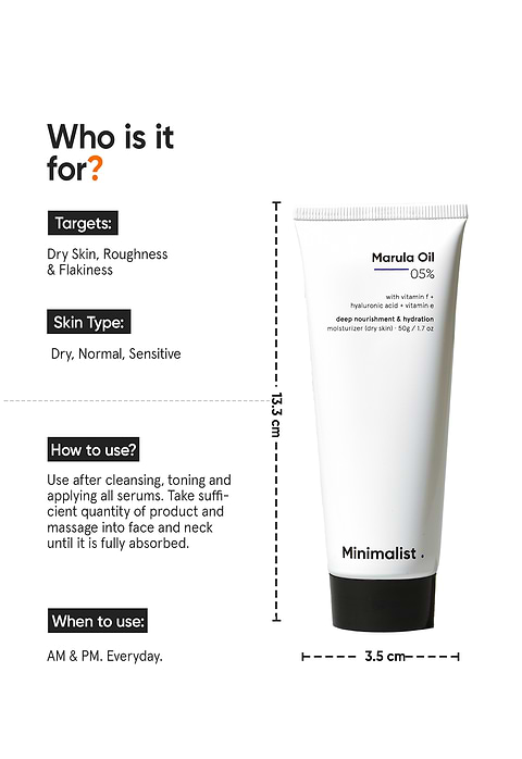 Marula Oil 5% Face Moisturizer