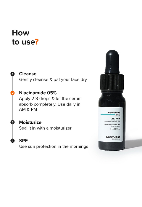 Niacinamide 5% Face Serum 10ml