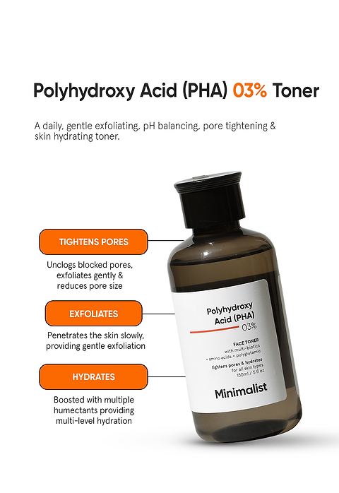 Polyhydroxy Acid (PHA) 3% Face Toner