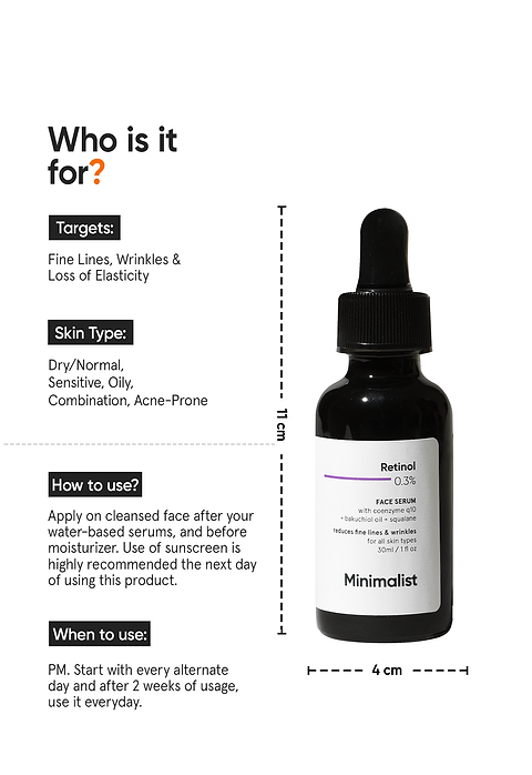 Retinol 0.3% Face Serum