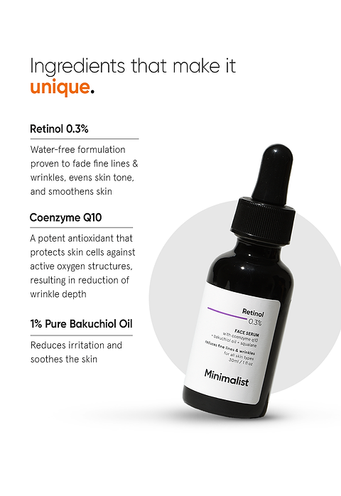 Retinol 0.3% Face Serum