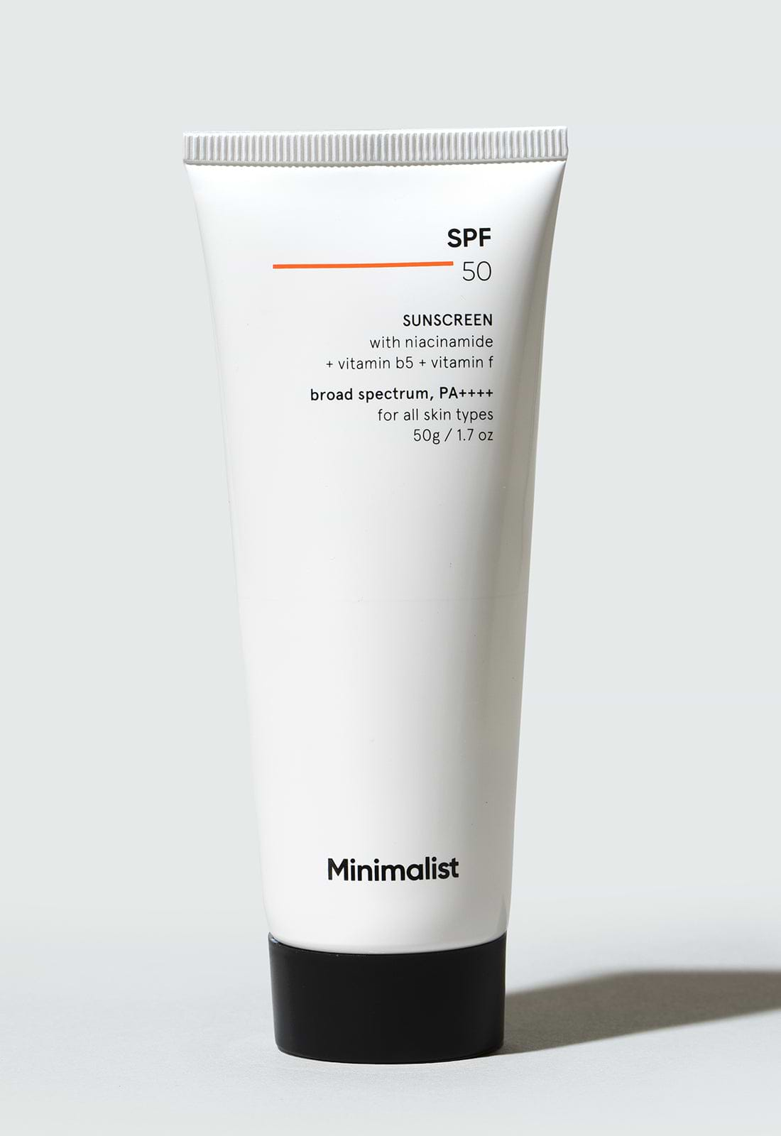 1. SPF 50 Sunscreen (Free)