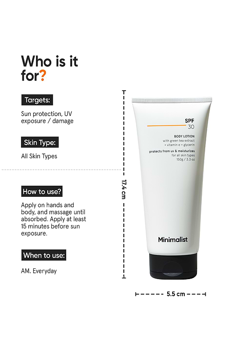 SPF 30 Body Lotion