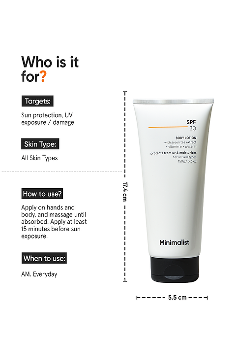 SPF 30 Body Lotion
