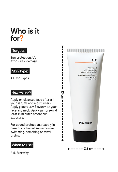 SPF 50 Sunscreen