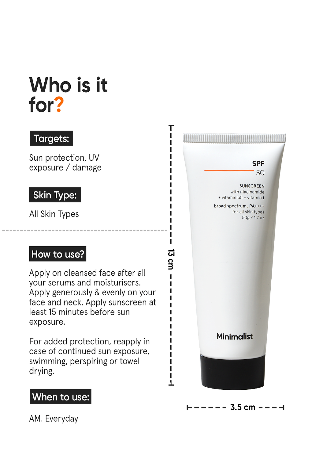 SPF 50 Sunscreen
