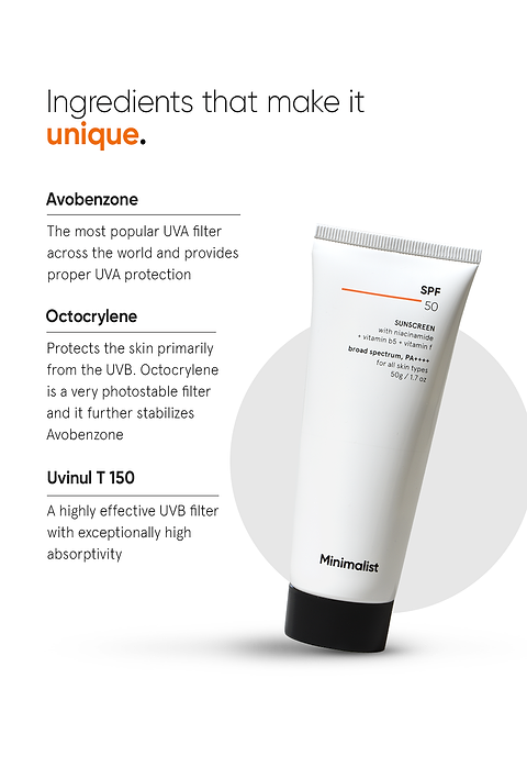 SPF 50 Sunscreen