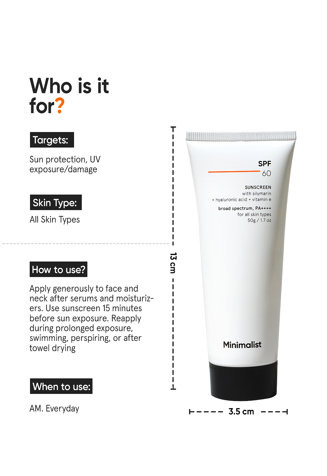 SPF 60 Sunscreen