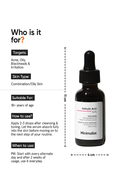 Salicylic Acid 2% Face Serum