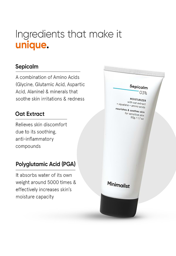 Sepicalm 3% Moisturizer