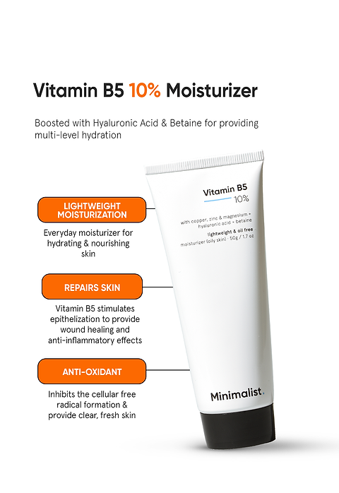 Vitamin B5 10% Moisturizer