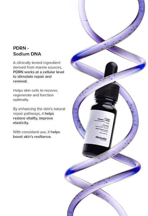 Copper Peptide + PDRN 1.25% Face Serum