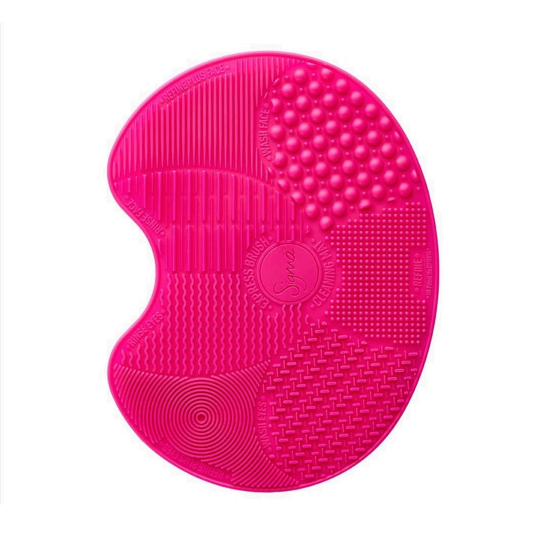 Express Brush Cleaning Mat - Pink