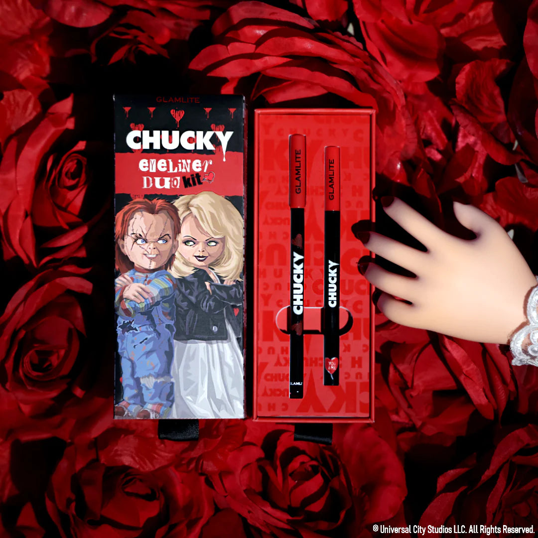 CHUCKY X GLAMLITE EYELINER DUO