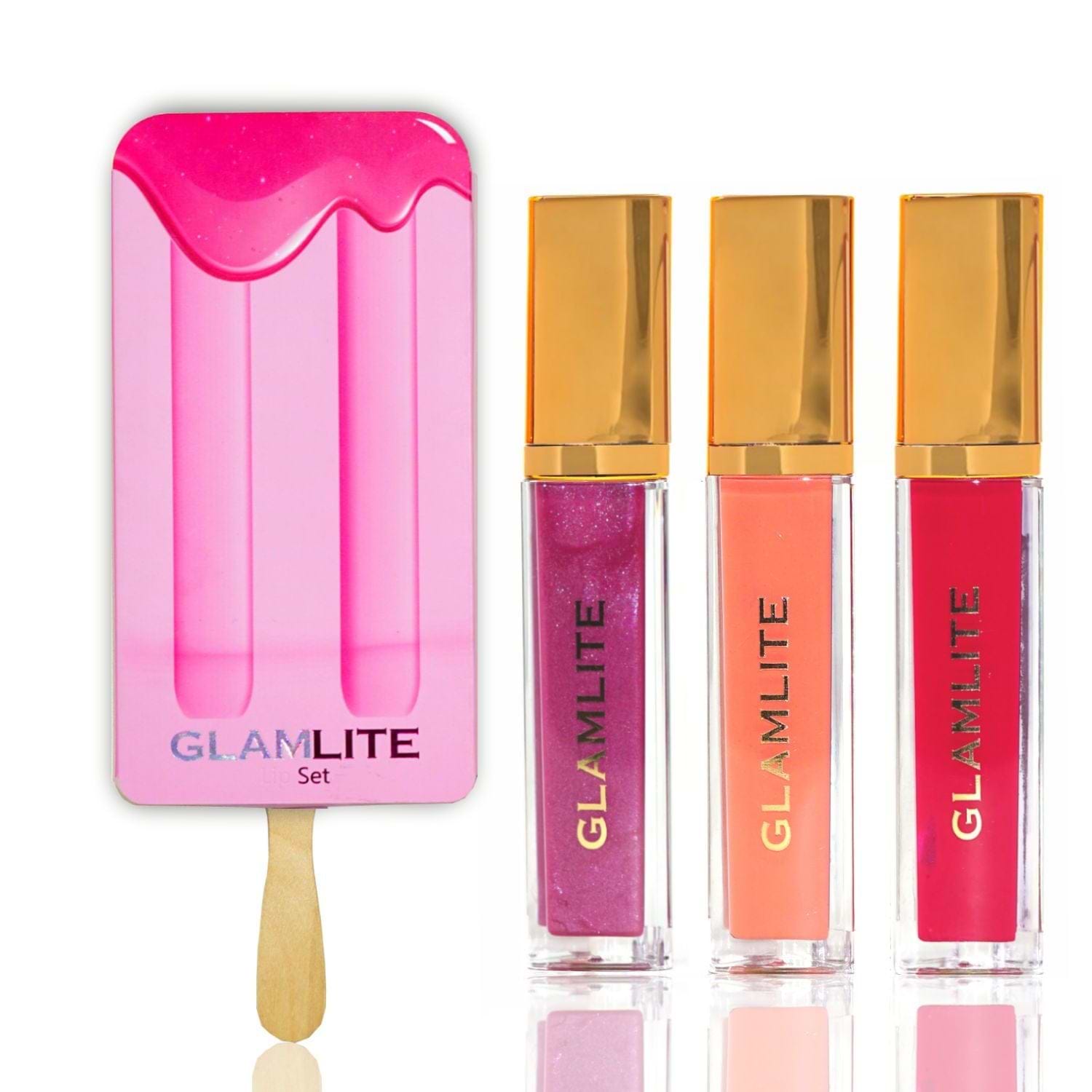Strawberry Popsicle Set