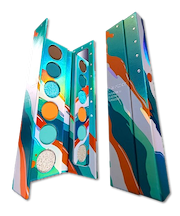 Futurism V: Electro-Turquoise