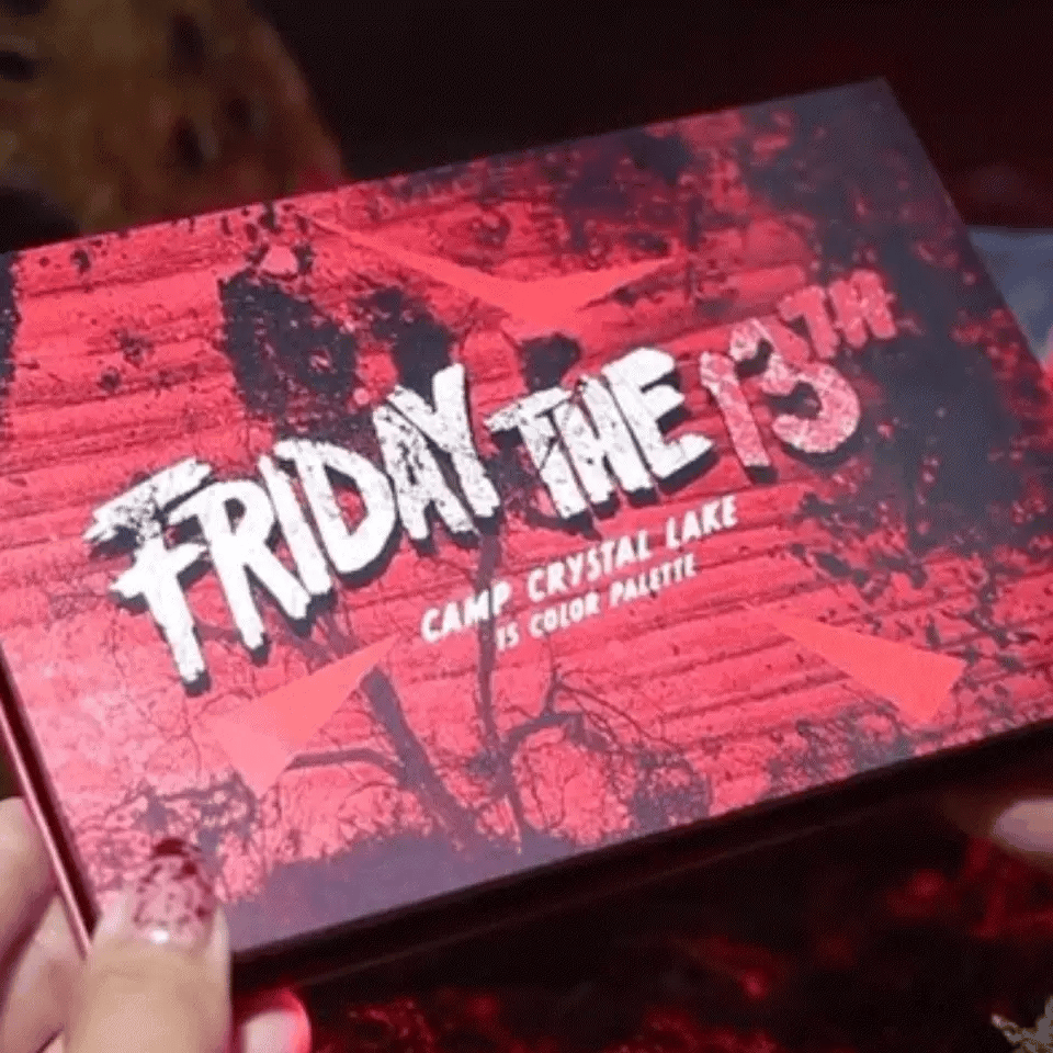 FRIDAY THE 13TH X GLAMLITE "CAMP CRYSTAL LAKE" PALETTE
