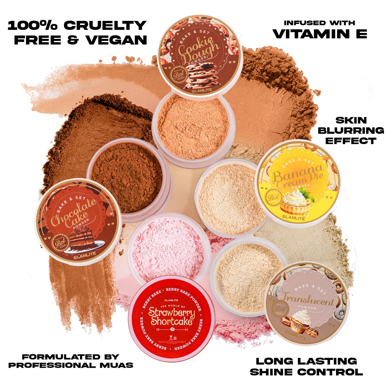 STRAWBERRY SHORTCAKE BAKE & SET POWDER
