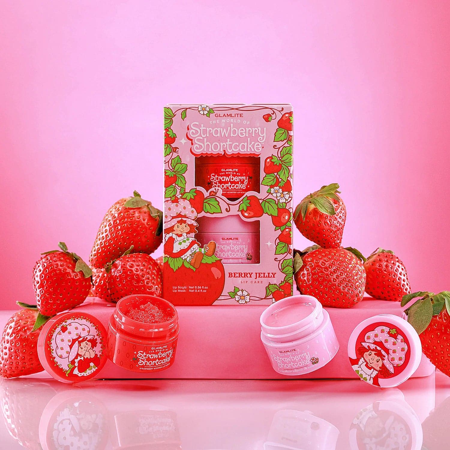 STRAWBERRY SHORTCAKE X GLAMLITE LIP CARE DUO