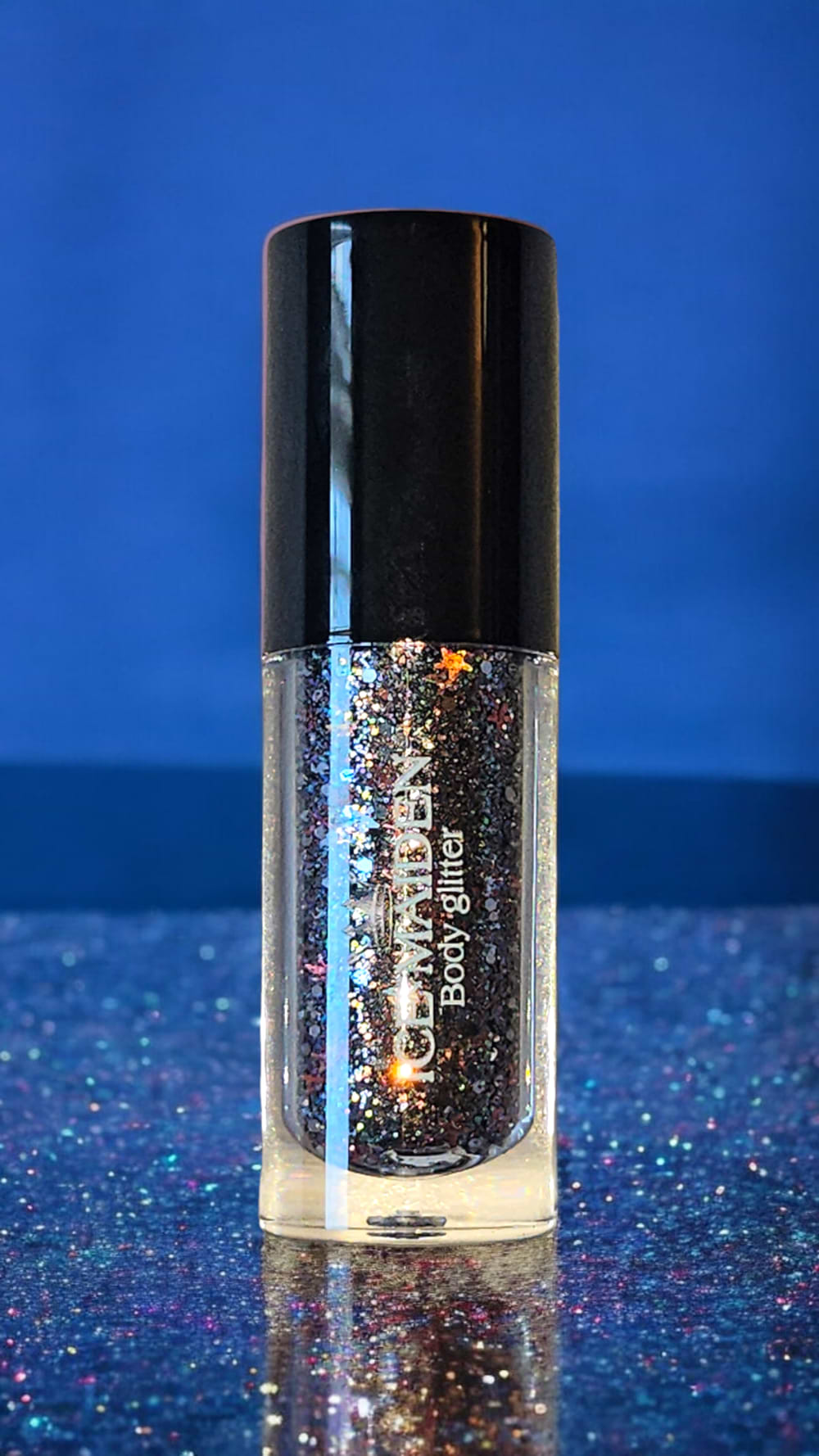 Ice maiden holo body glitter - black