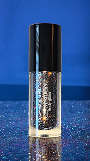Ice maiden holo body glitter - black