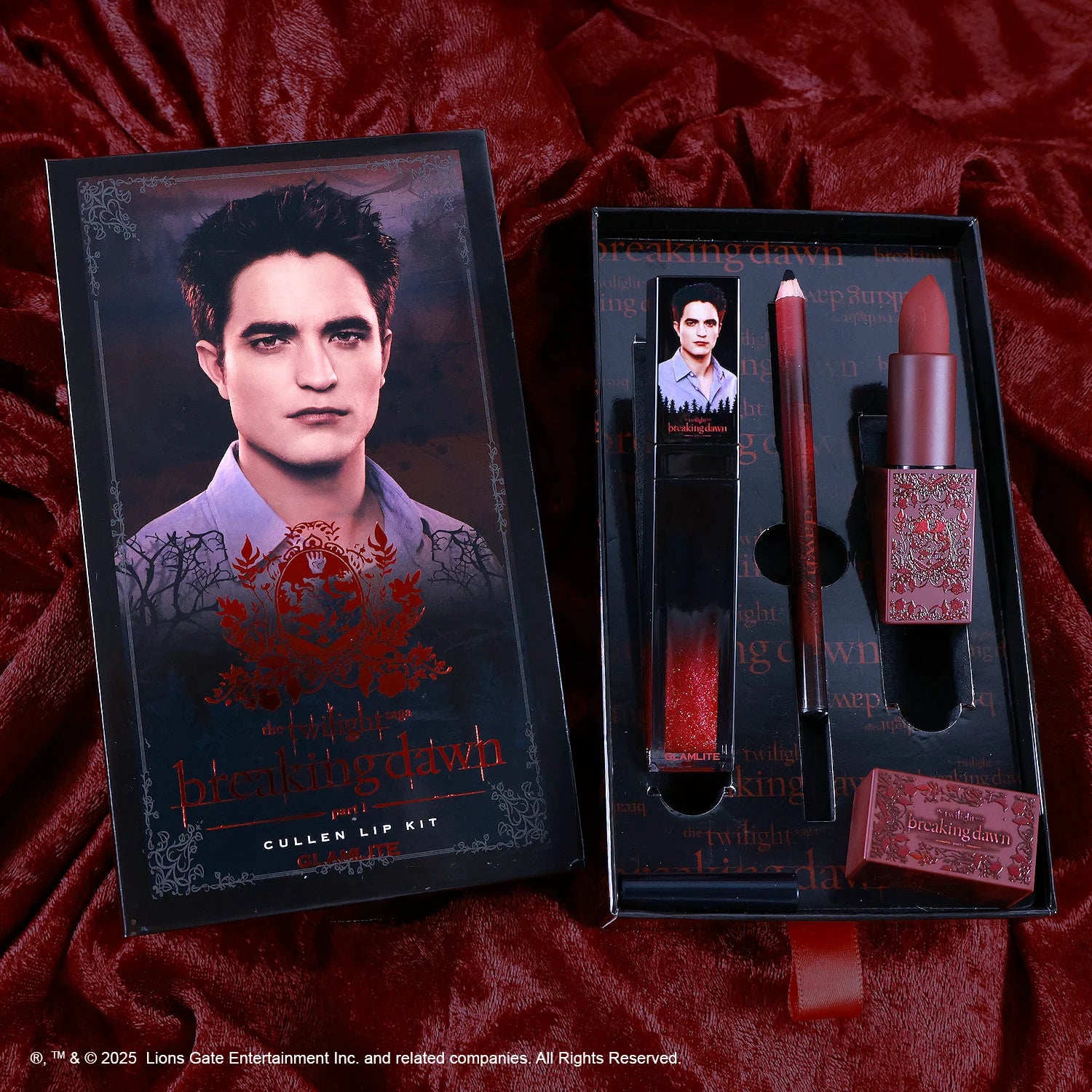 Twilight X Glamlite Cullen 3er Lipkit