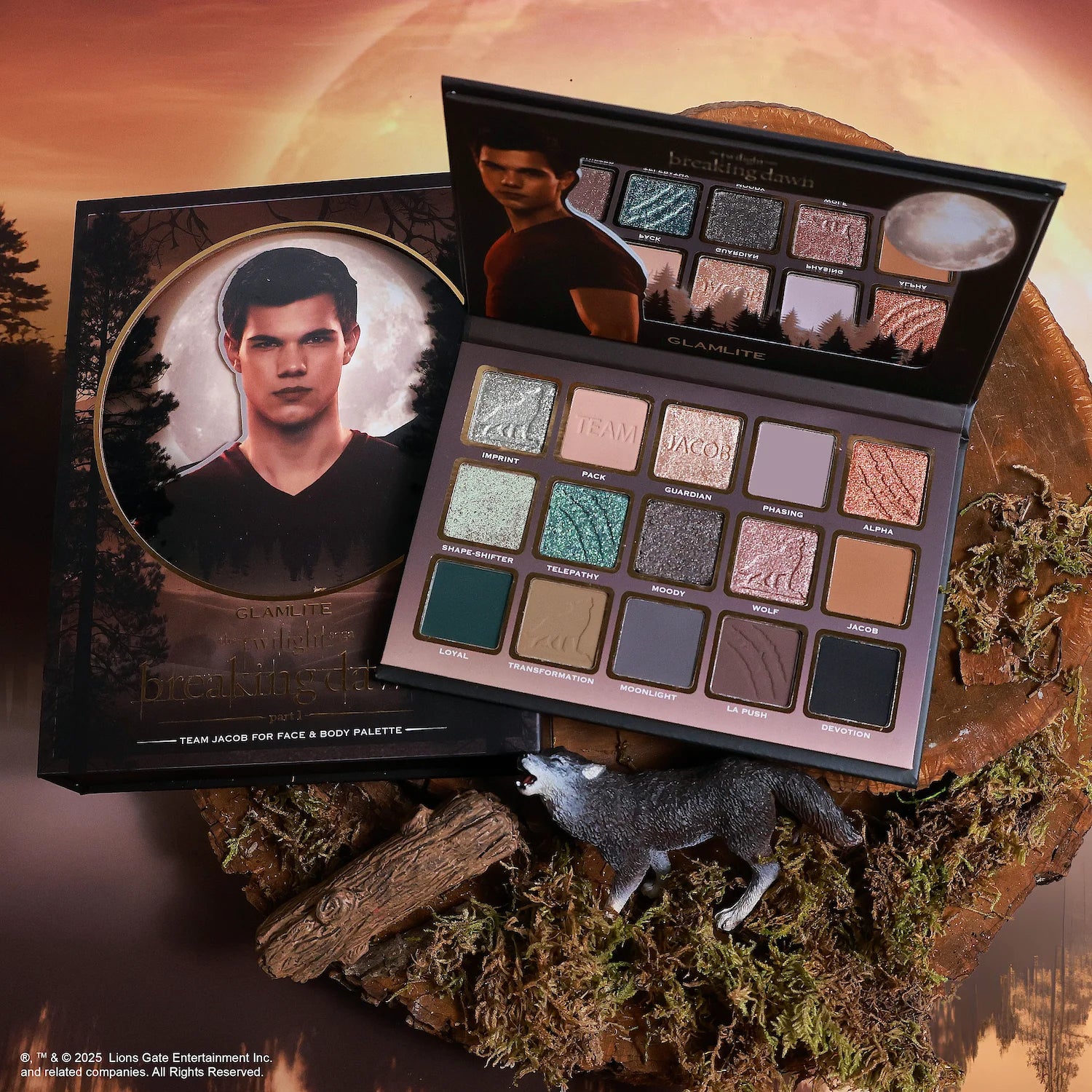Twilight X Glamlite Team Jacob Palette