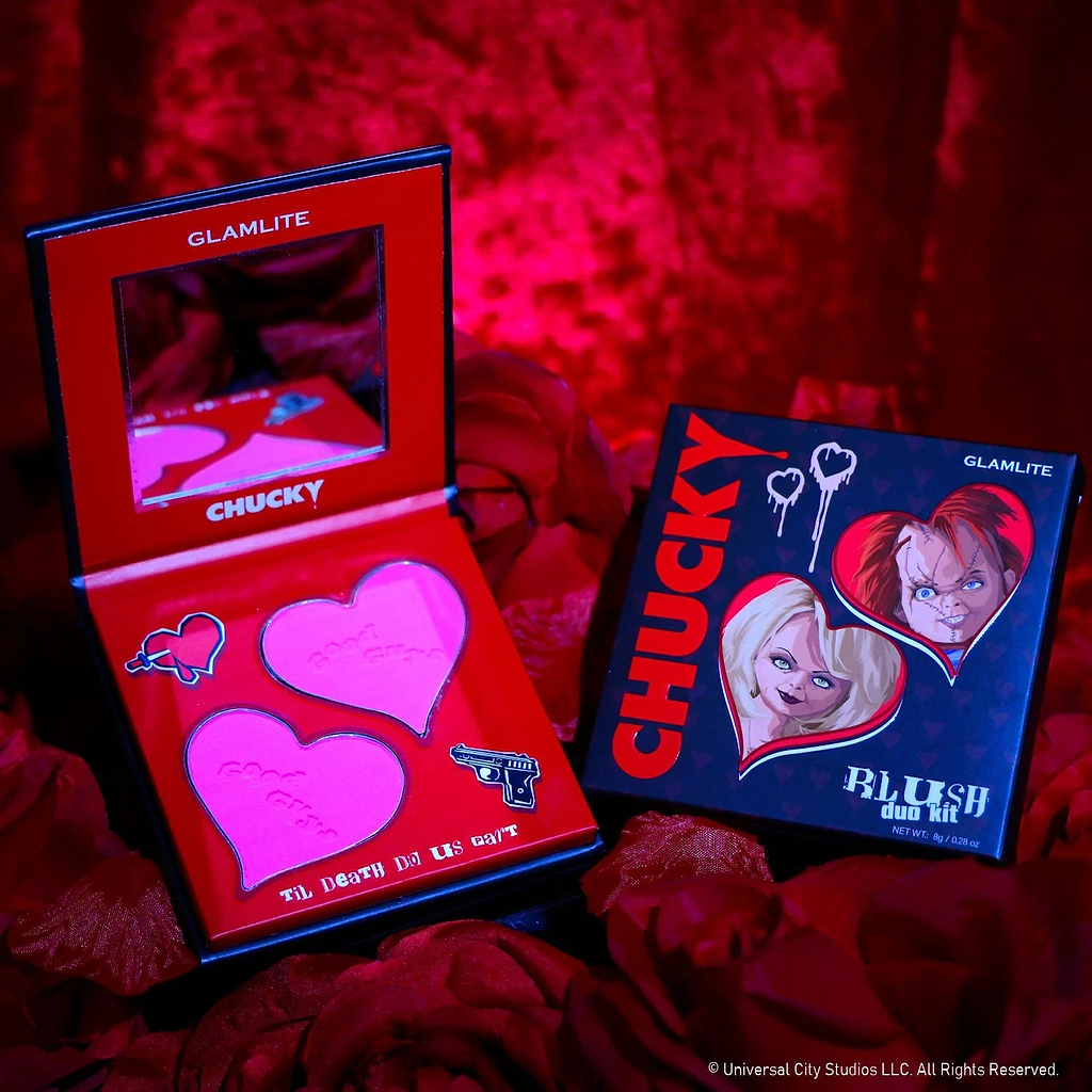 CHUCKY X GLAMLITE BLUSH