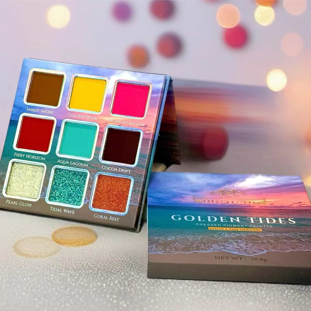 Golden Tides X Mariam Tutorials