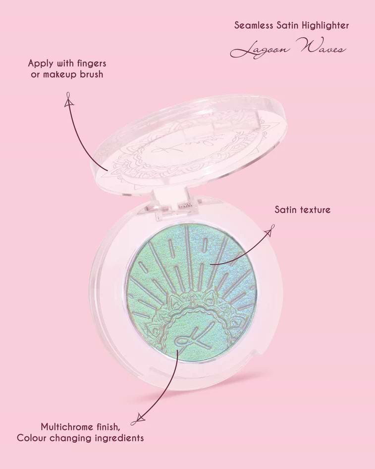 SATIN HIGHLIGHTERS - LAGOON WAVES