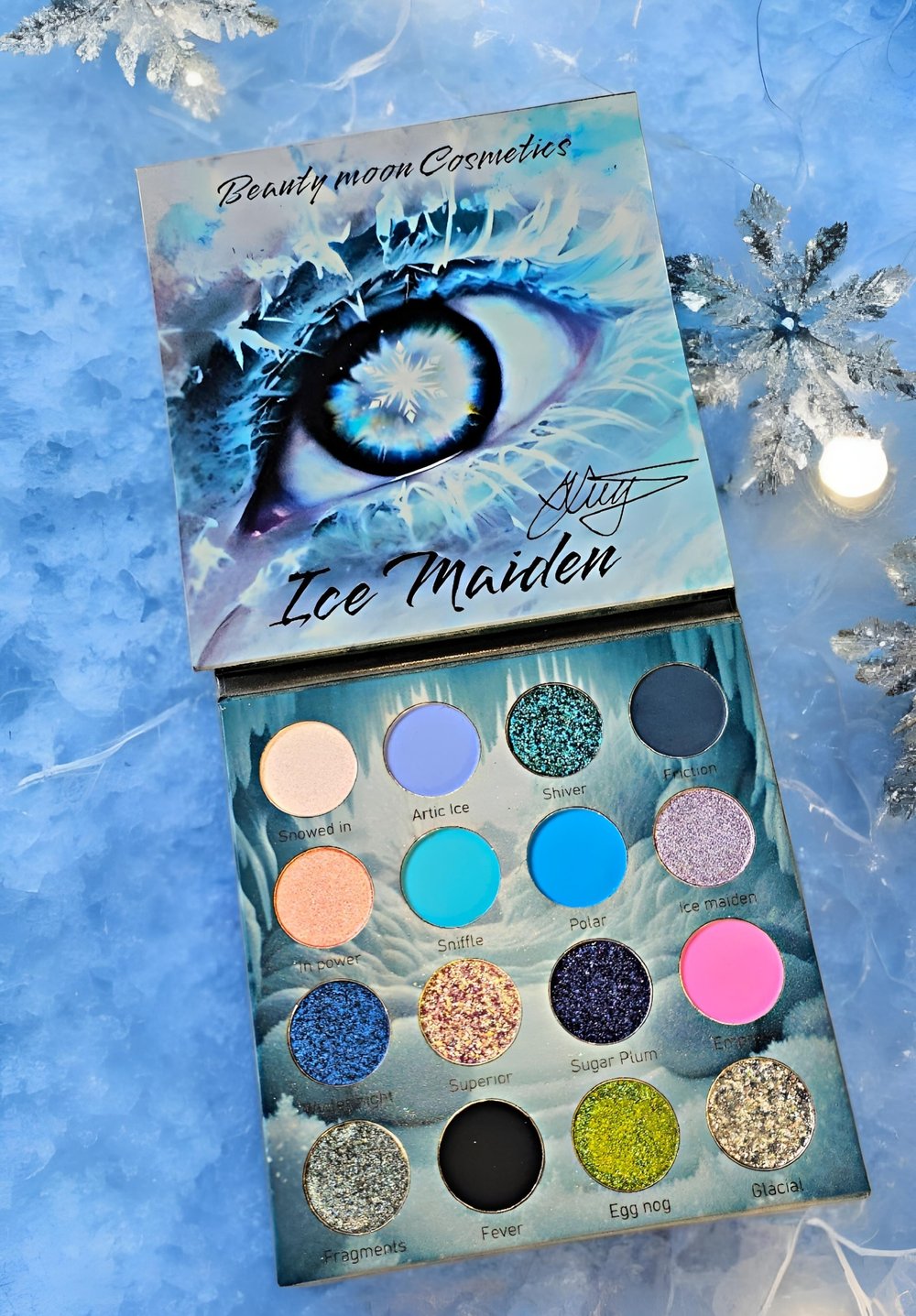 Ice Maiden eyeshadow palette