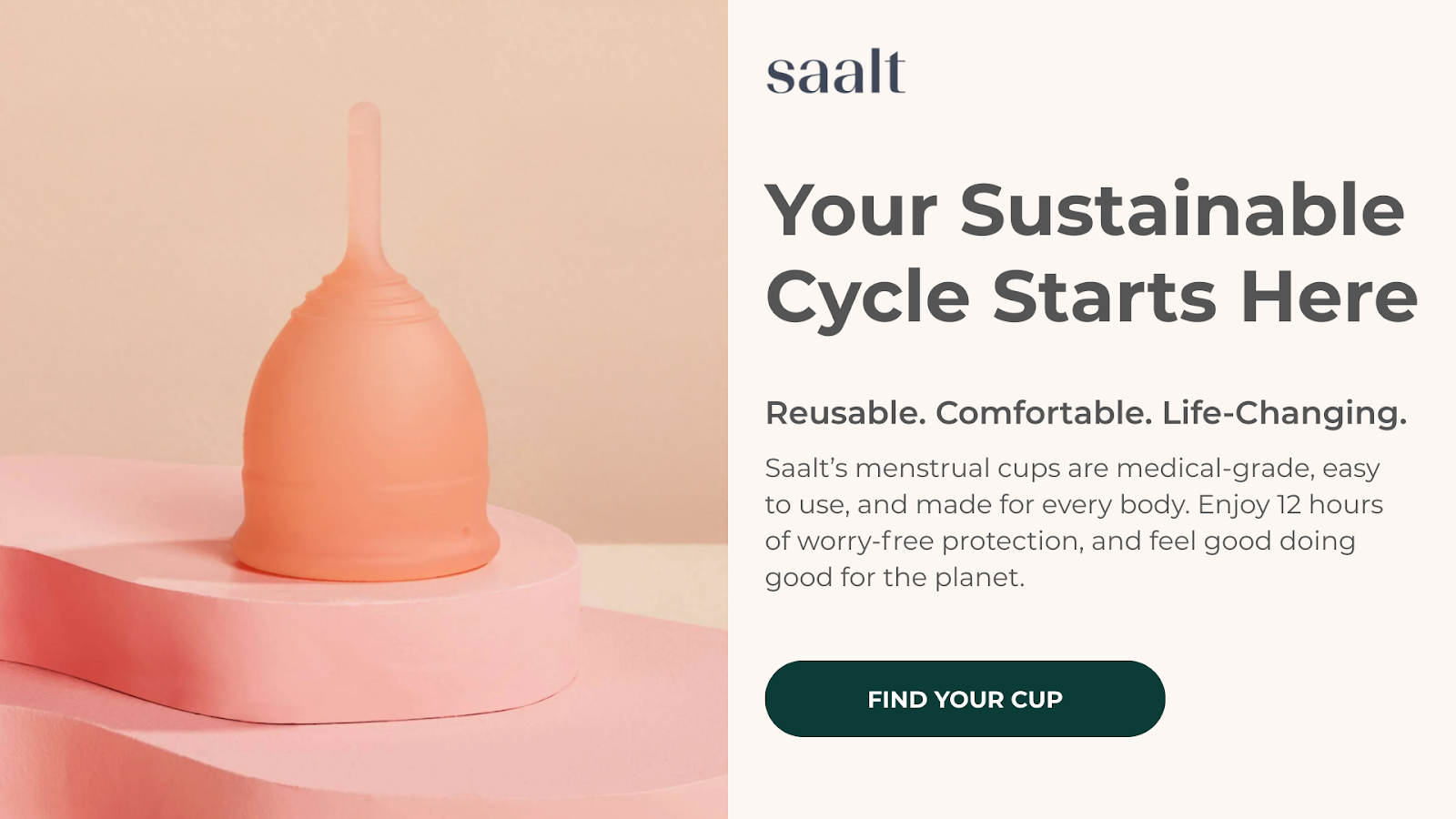 Saalt Menstrual Cup