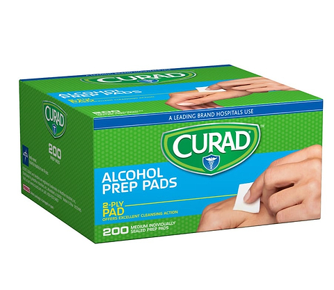 Curad prep pads
