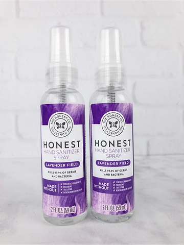 Honest hand sanitizer spray