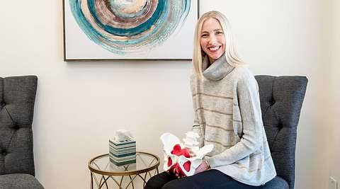 Dr. Marcy Crouch sitting