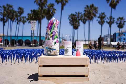 Saalt products on the beach