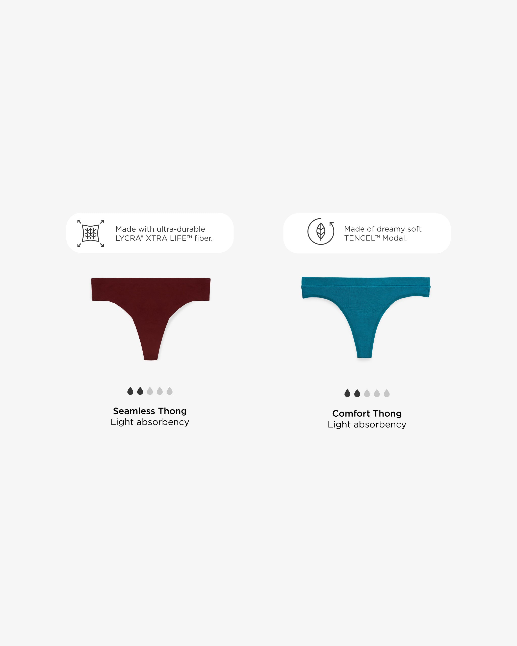 Thong Lovers 3-Pack | Saalt
