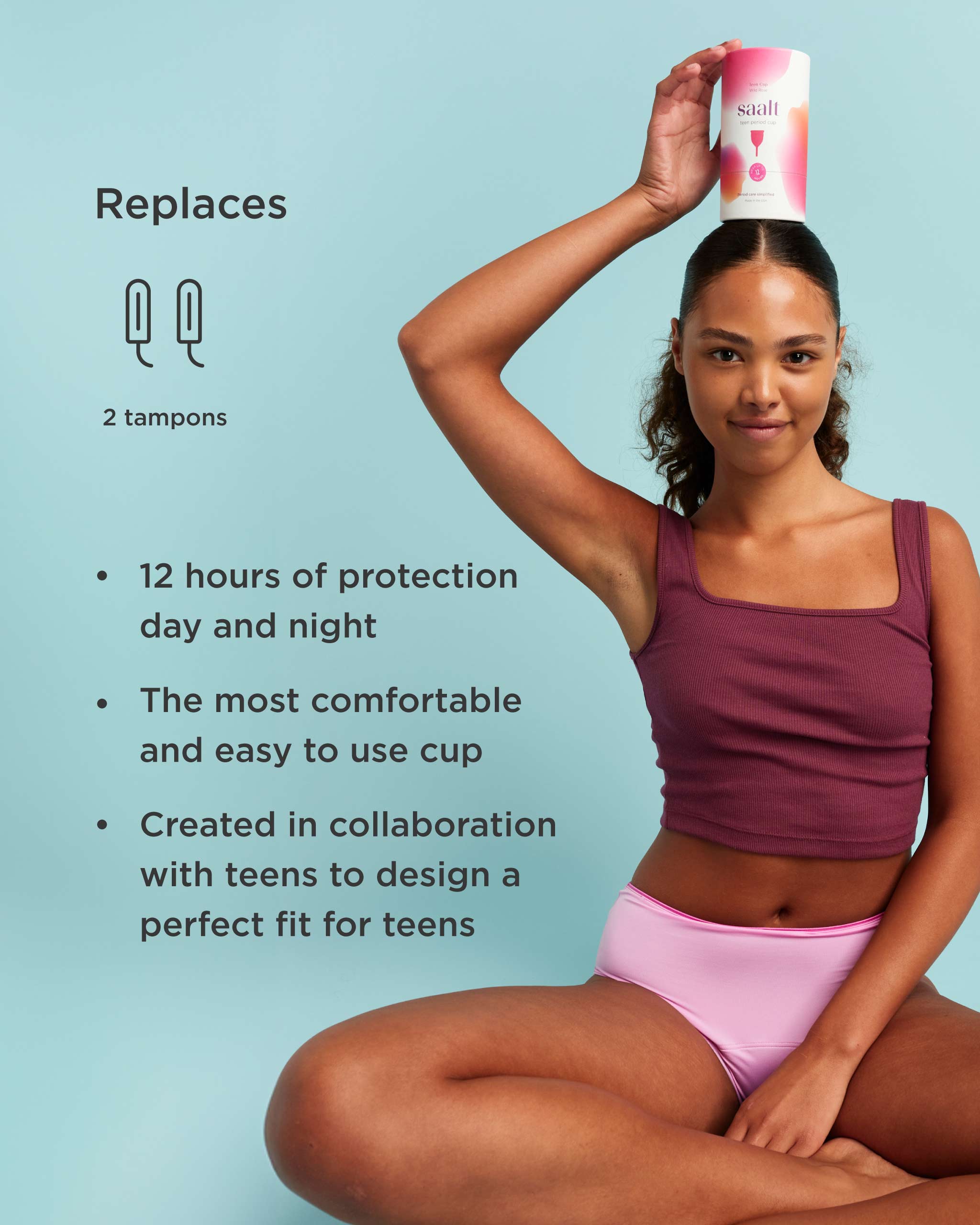 Saalt Menstrual Cup - Premium Design - Most Morocco