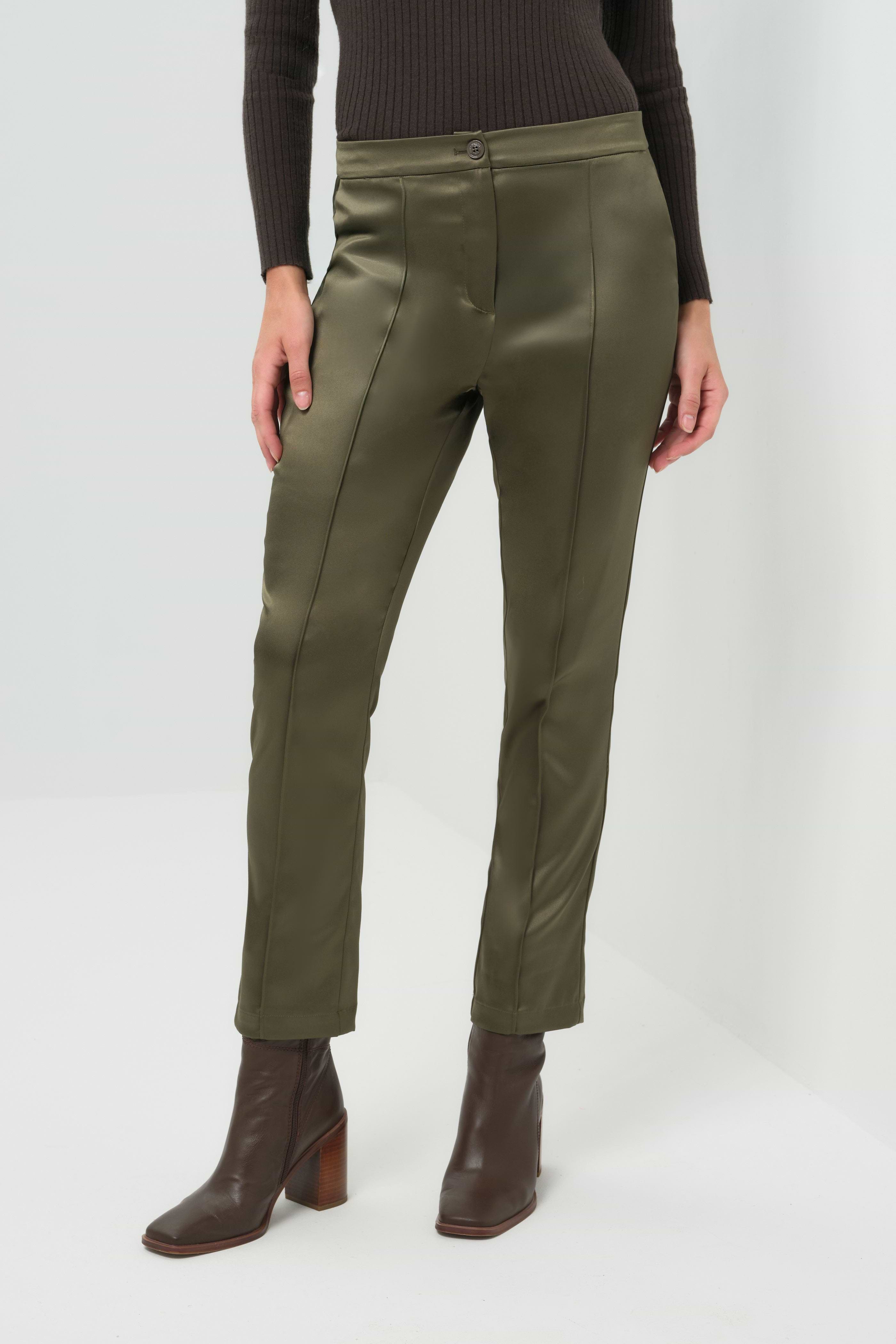 Arden Satin Straight Leg Pant – Anatomie