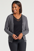 Charcoal || Missy Cashmere Cardigan