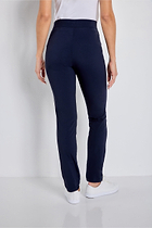 The Best Travel Pants. Back Profile of the Jamie Lee Pull-on Pant in Navy